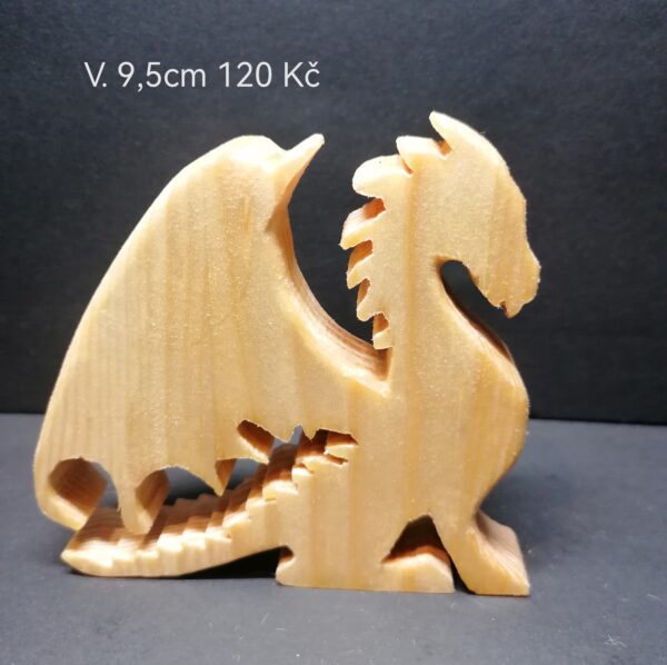 Dekorace draka Výška 9 cm