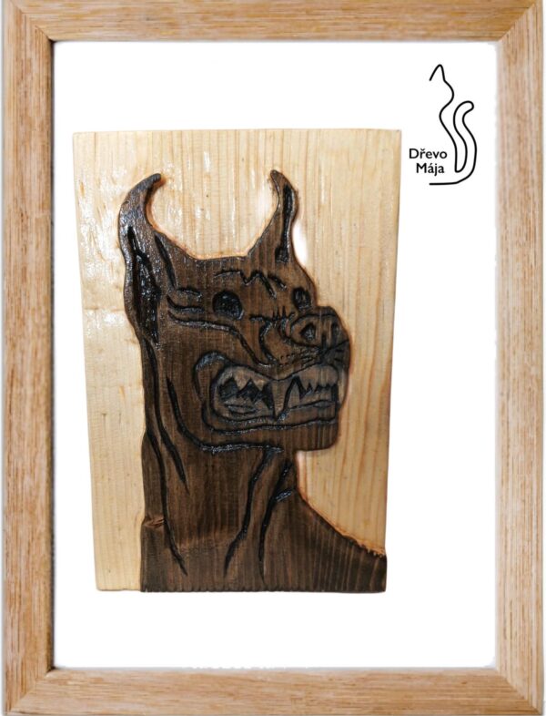 Vyřezávaný pes – Pes baskervilský